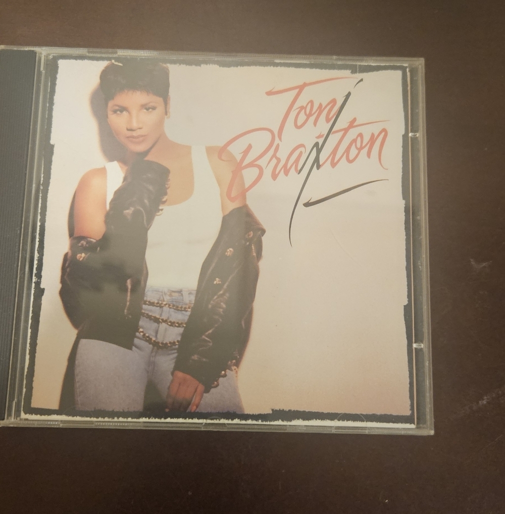 Toni Braxton Self-Titled CD - White & Black Cover